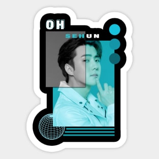 Kpop Design Sehun EXO [ Don't Fight The Feeling ] Sticker